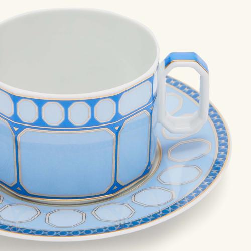 Rosenthal Signum (Blue) - طقم كوب مع صحن