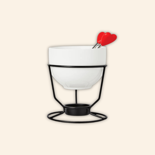 طقم شوكولاتة فندو - مع شوكتين