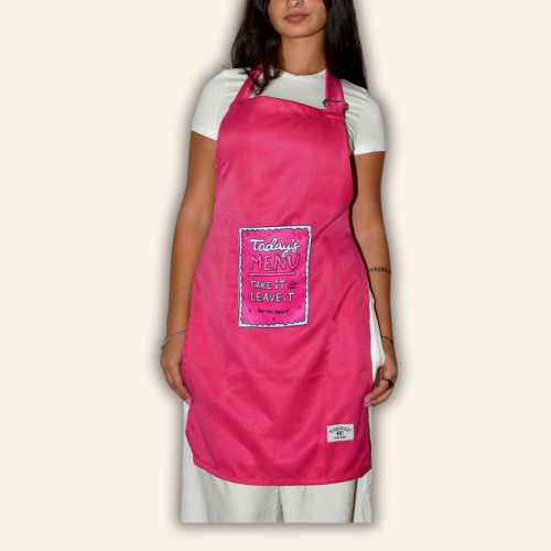 مريلة طبخ - منيو