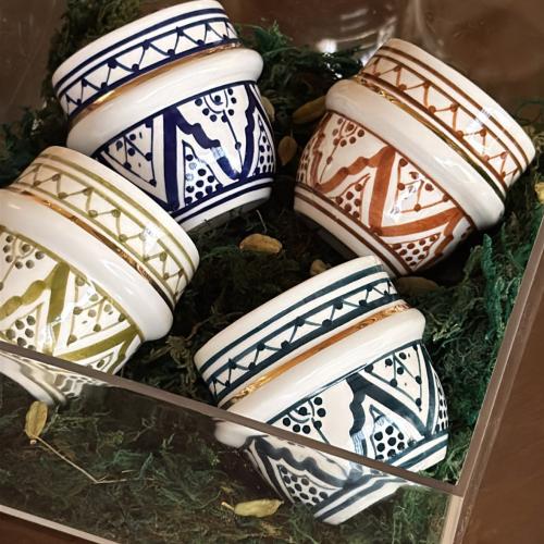 Atlas - طقم اكواب قهوة (٤ قطع)