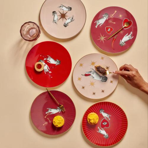 Fortune Teller - طقم صحون (عدد ٦ قطع)