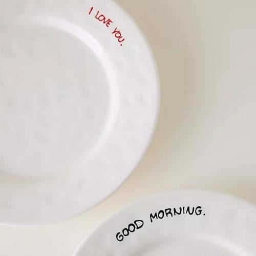 Lovers Plates - قطعتين