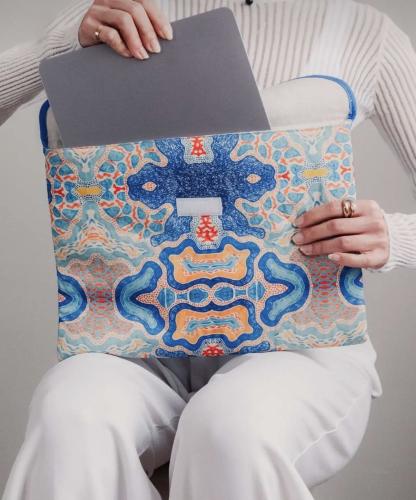 Orange & Blue - Notebook/Laptop Bag