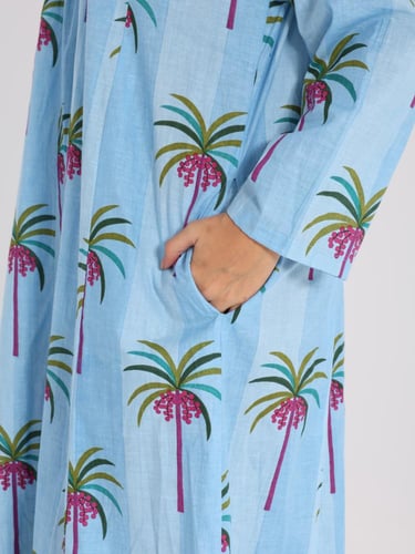 Blue Palms - ثوب