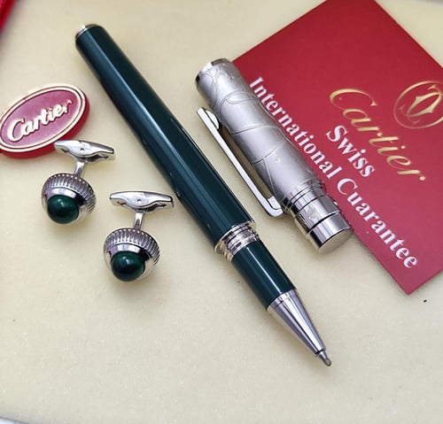 طقم قلم وكبك كارتير