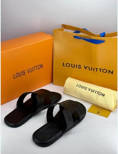 سليبر لويس فيتون رجالي بني