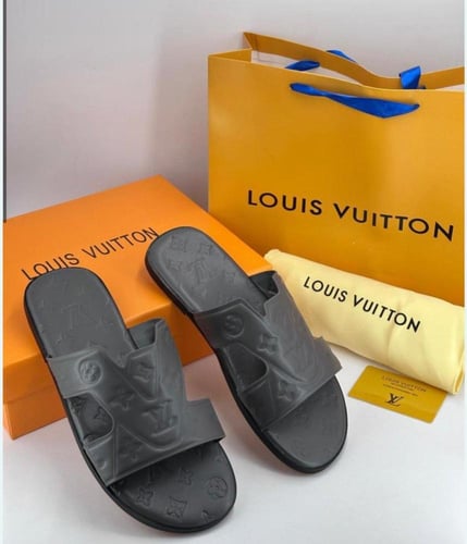 سليبر لويس فيتون رجالي رمادي