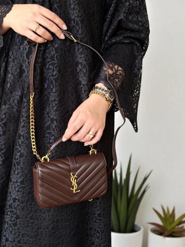 شنطه سان لوران مطفي