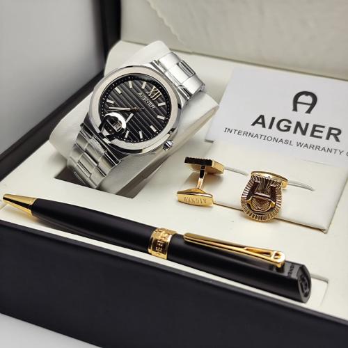 طقم رجالي ساعه اقنر