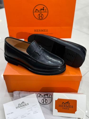 شوز هرمز اسود رسمي ماستر كوالتي