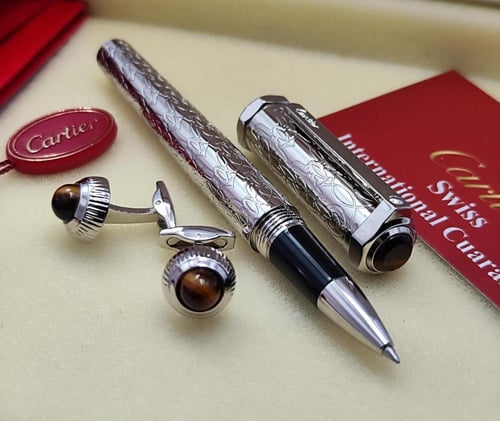 طقم قلم وكبك كارتير