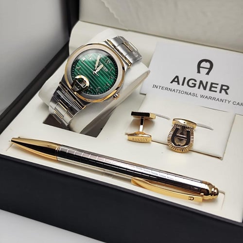 طقم رجالي ساعه اقنر