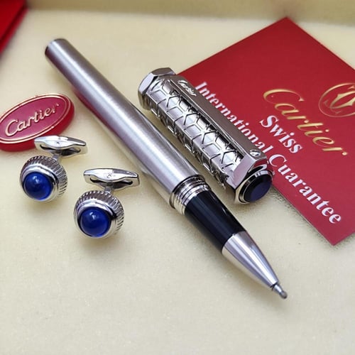 طقم قلم وكبك كارتير