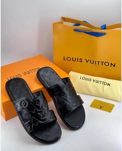 سليبر لويس فيتون رجالي بني