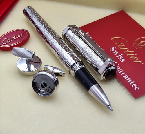 طقم قلم وكبك كارتير