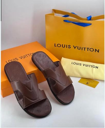 سليبر لويس فيتون رجالي بني