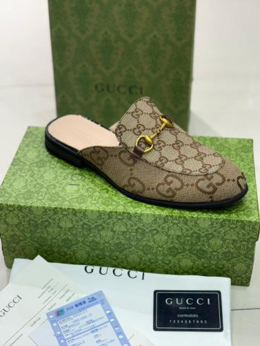 سليبر قوتشي رجالي بيج