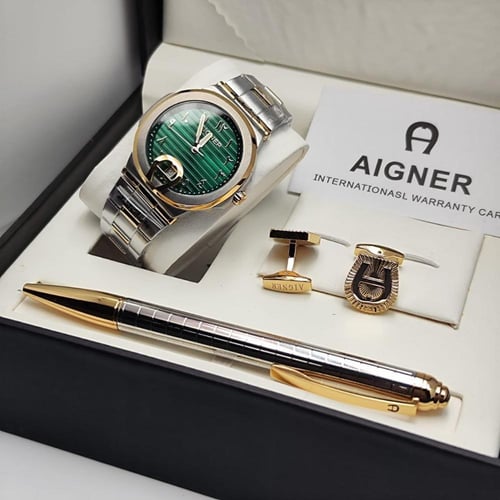 طقم رجالي ساعه اقنر