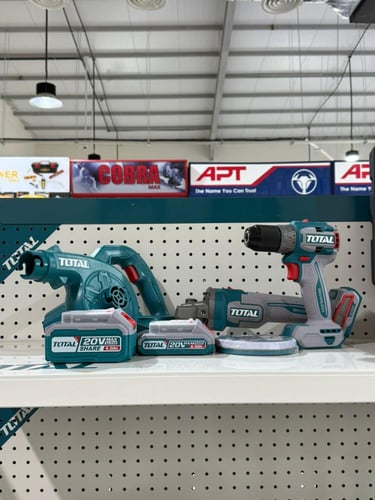 محموعه صاروخ قص+دريل شد +منفاخ هواء