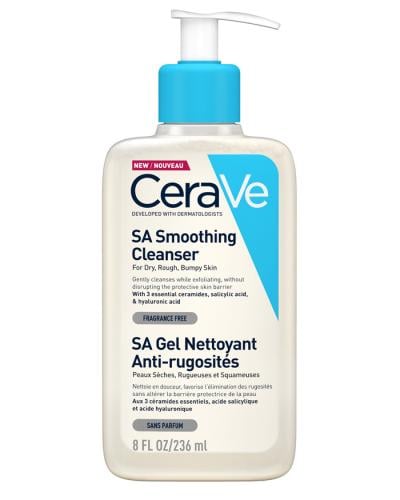 CeraVe cleanser, renewed and enriched with salicyl...