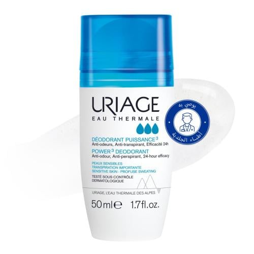 Yuriyaj deodorant roll-on power 3 antiperspirant |24-hour effectiveness| for heavy sweating