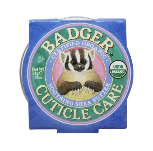 Organic nail care badge