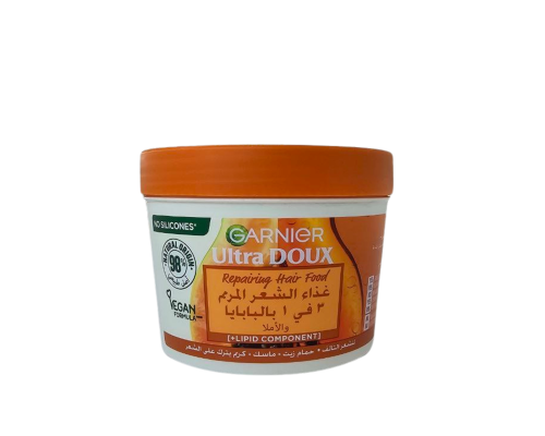 الترا دو غذاء الشعر المرمم 3 في 1 بالبابايا من غار...