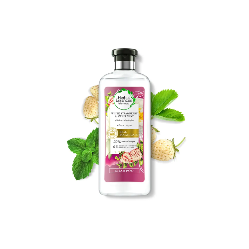شامبو الفراولة البيضاء والنعناع الحلو ميسيلار من ه...
