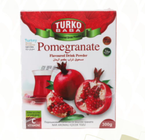 مسحوق شراب بطعم الرمان 300 غرام