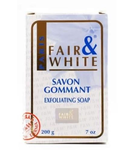 فير & وايت صابون لتقشير الوجه والجسم - 200 جم