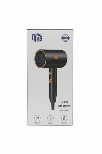 مجفف شعر HB الأيوني المطور بتصميم عصري - موديل HD-...