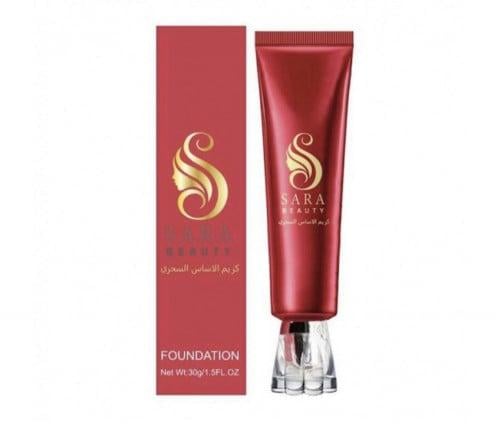 ساره بيوتي كريم الاساس السحري30جم