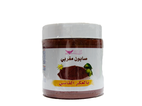 صابون مغربي بالعكر الفاسي500جم