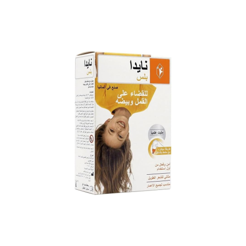 محلول يقضي على قمل الرأس والصئبان من نايدا 100 مل