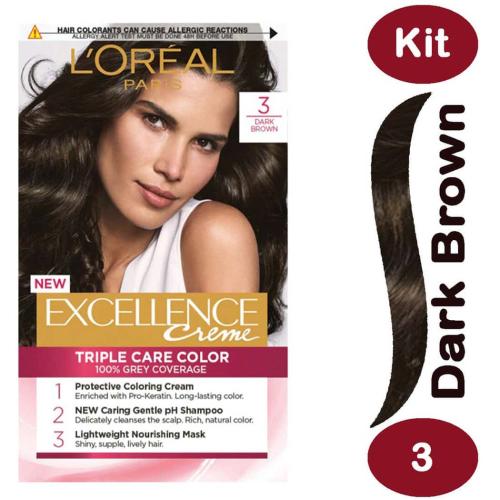 EXCELLENCE CREAM 3.0 DARK BROWN