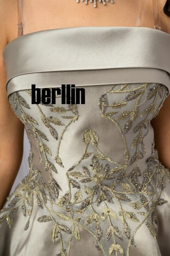 فستان سهرة توب راقي بتطريز أنيق