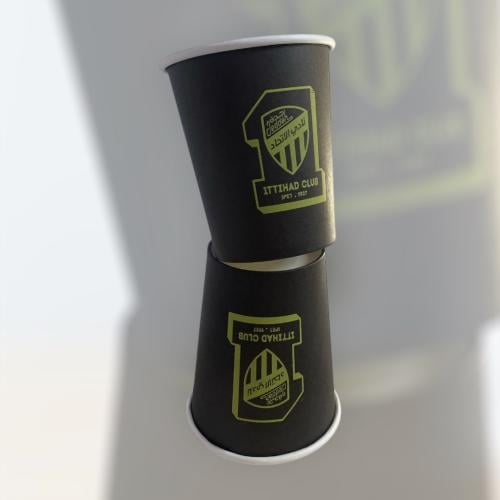 كوبين ورق بشعار نادي الاتحاد ٩ اونص