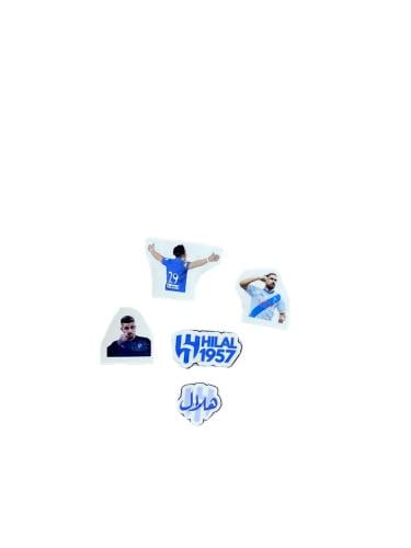 ستيكرات منوعه لاعبين و شعارات الهلال
