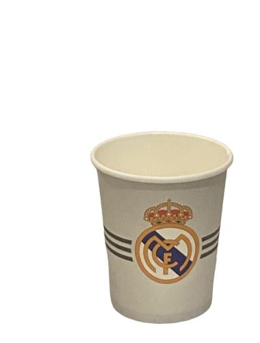 كوب ورقي بشعار ريال مدريد