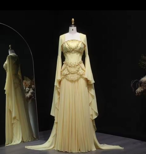 فستان سهرة شك كسرات