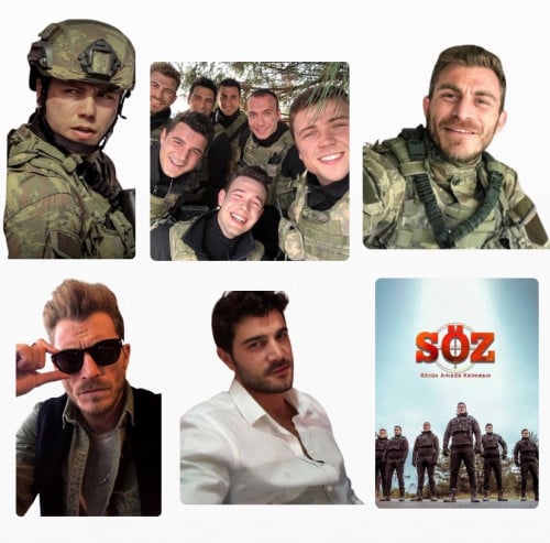 Sticker ستيكر مسلسل العهد المجموعة1