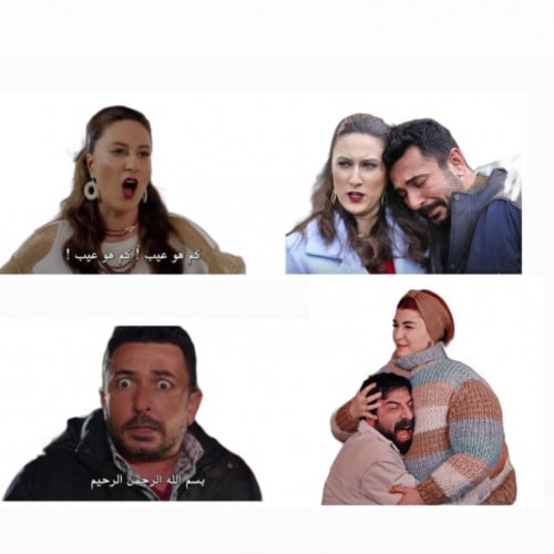 ستيكر مسلسل نجمة الشمال