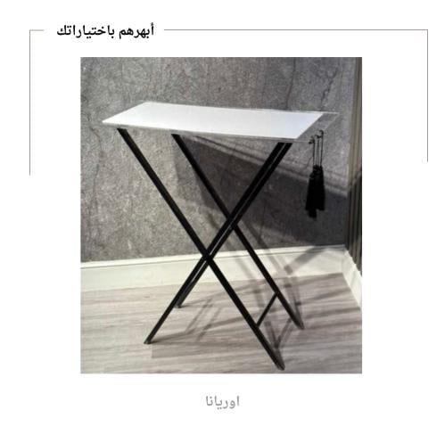 طاولة خدمة اكريلك مستطيله