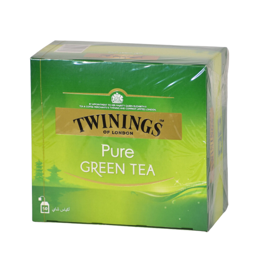 شاي تويننجز أخضر 50 كيس
