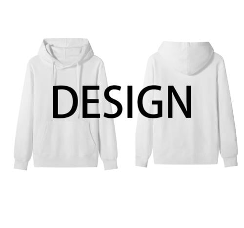 هودي طباعه ابيض