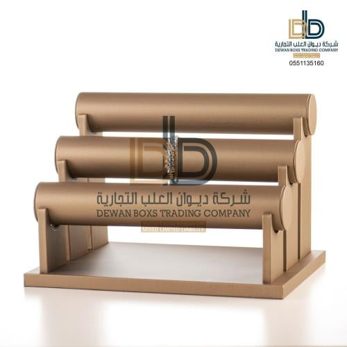 استاند بناجر لون واحد - ذهبي