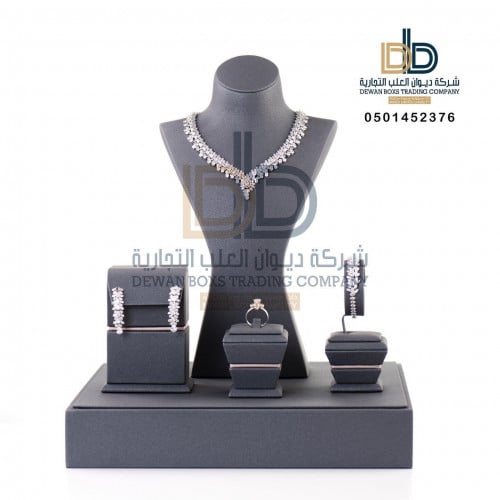 ستاند طقم - رصاصي