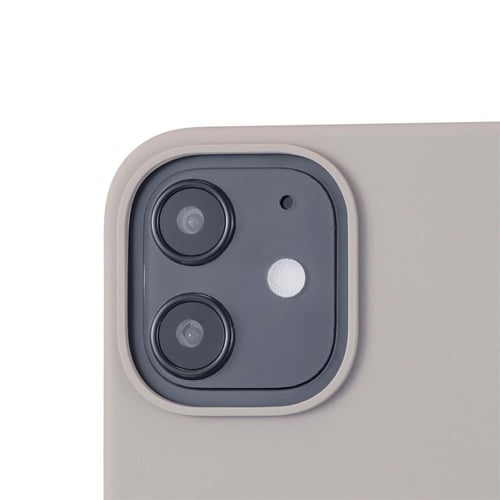 غطاء سيليكون للآيفون 12 ميني لون رمادي