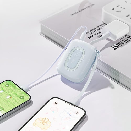 4 شاحن متنقل MiniGo SQ63 بسعة 10,000 ملي أمبير- سم...