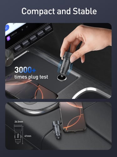 شاحن سيارة 66W Active AC-66